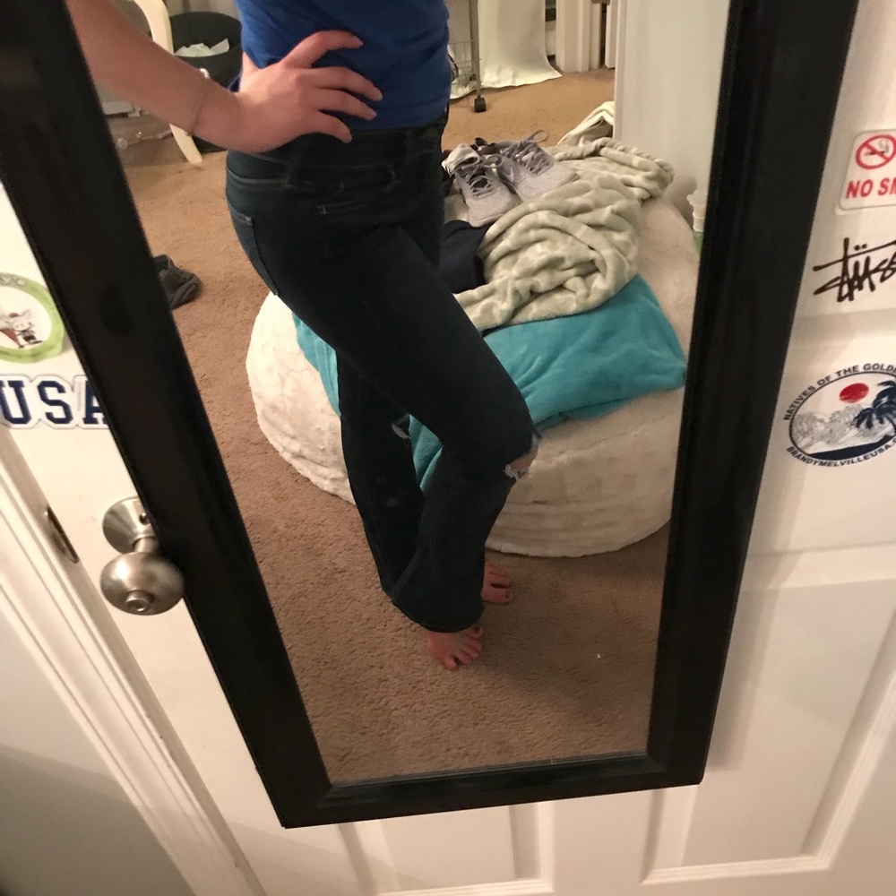 Flare out jeans